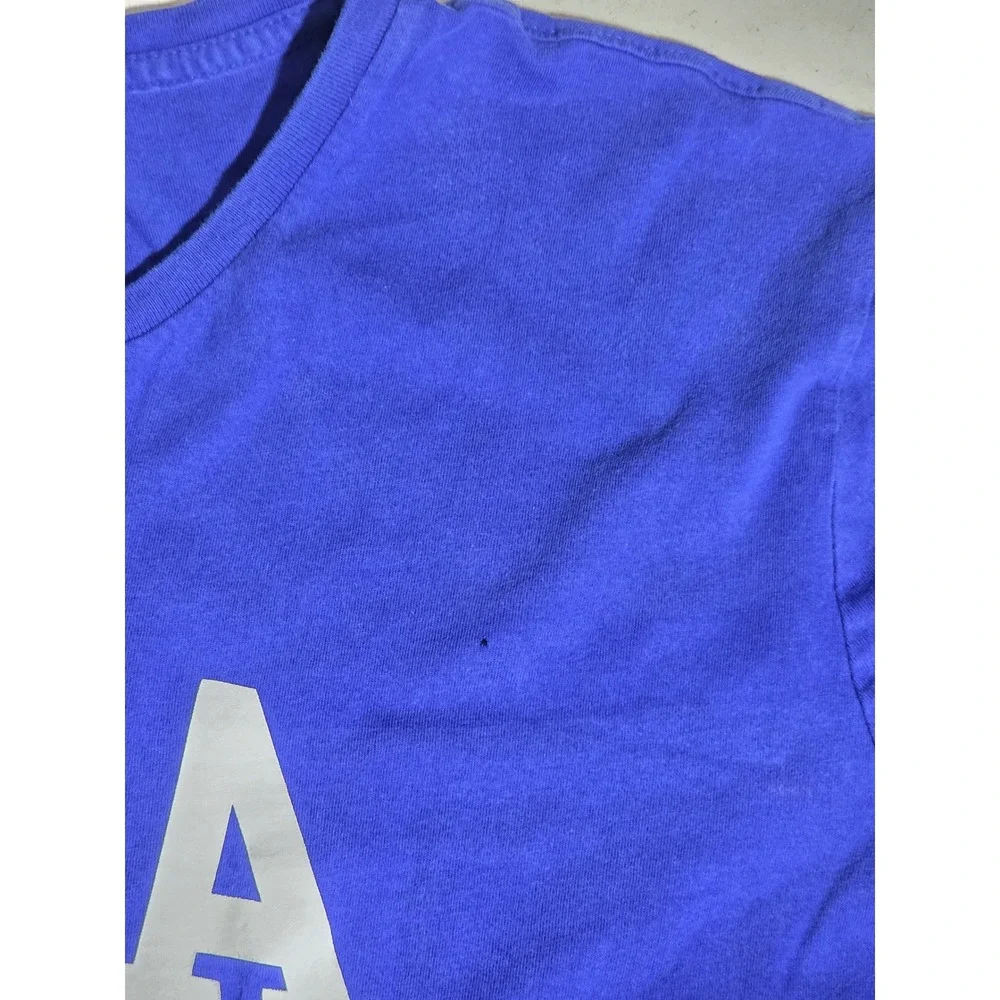 Polo Ralph Lauren USA American Flag T-Shirt Blue Mens Large 710720763003
